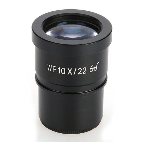 Yajisi WF10X 22mm Wide Angle Stereo Microscope Ocular Lens Eyepiece, 30mm / 1.18 inches Mounting Size Interface, Optical Glass and Aluminum Alloy Construction for Clearer Vision