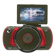 Yajisi WIFI Digital Camera 64MP 4K Video 18X Zoom 3 Inch Flip Screen Anti Shake Retro Autofocus Travel Vlog Camera for Selfie Content Creator Home Use, Green