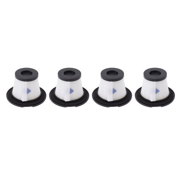 Yajisi Washable Vacuum Cleaner Replacement Filters for MOOSOO K17, INSE N6S, C17, T6 Upright Vacuums, Detachable HEPA Filter Accessory, 4 Pack (6.3 x 6.3 x 2.76 inches / 16 x 16 x 7 cm)