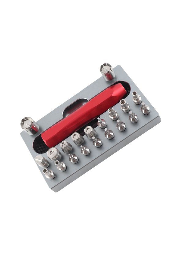 Watch Crown Removing Tool Stainless Steel Easy Assembly Widely Compatible Watch Crown Tube Remover For Professional Horology Repair Maintenance Set