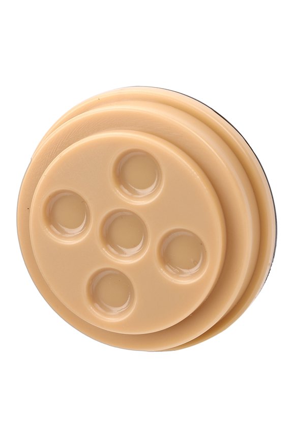 Watch Oil Cup 5 Holes Non Slip Base Watch Oiler Dish Tool Repairing Accessory with Dust Proof Lid, Plastic Maintenance Kit for Horologists (2.36 inches / 6 cm)