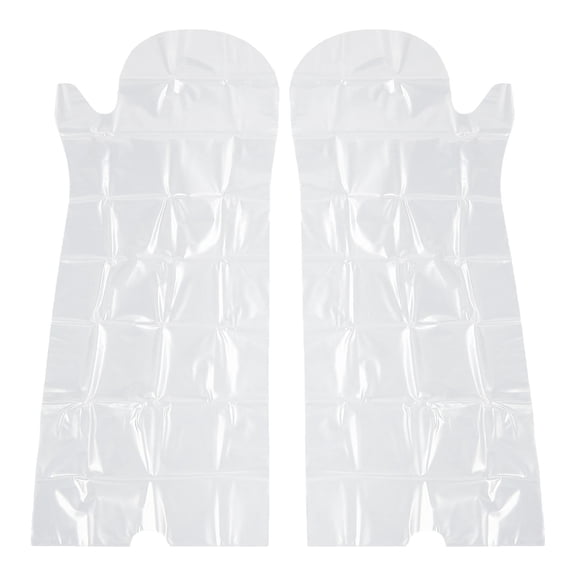 Yajisi Waterproof Arm Cast Cover for Shower Adults Disposable Arm Cast Covers for Broken Hand Wrist Forearm Wounds Protection Post Operative Essential Bath Bag, 2 Pcs (10 x 7 Inches / 25.4 x 17.8 cm)