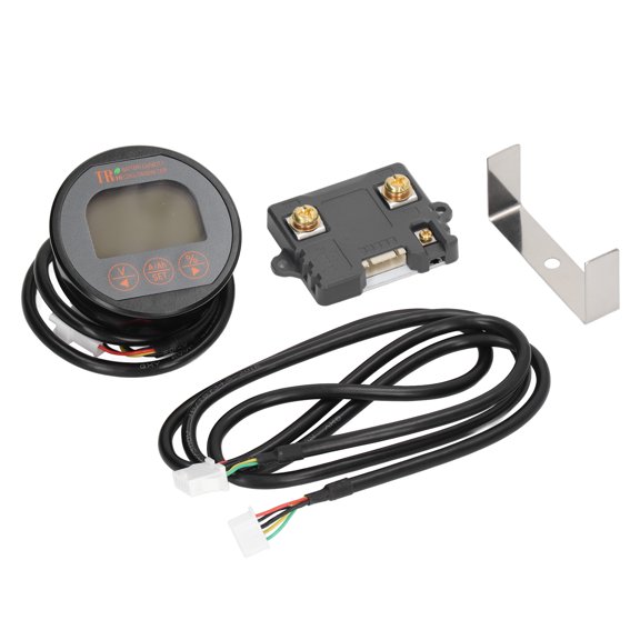 Yajisi Waterproof Battery Meter Digital Current Voltage Tester Capacity Monitor 8-120V 50A TR16H Multi-functional High Precision Voltmeter Ammeter Gauge