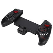 Yajisi Wireless Bluetooth Gamepad Game Handle Controller for Mobile Phone and Tablet Computer, Ergonomic Design ABS Flexible Bracket 5 Multimedia Buttons No Delay 360 Sensitive Steering PG-9023S