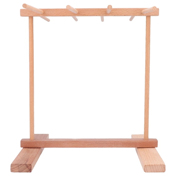 Yajisi Wooden Noodle Drying Rack 15.4 X 8.7 X 11.8in Foldable Prevent Slipping Pasta Drying Rack for Home Kitchen