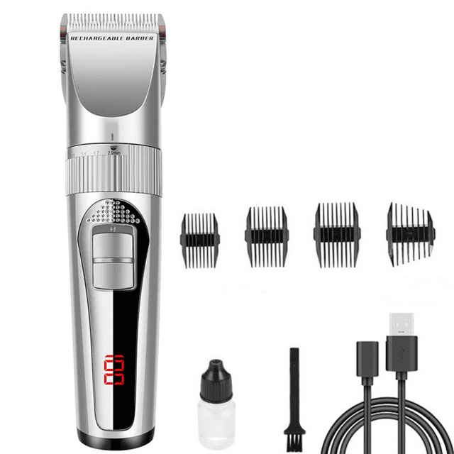 Yajuhoy Cordless Hair Clippers for Men, Barber Grooming Set