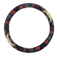 thumbnail image 1 of Yak 14.5 Inch Printing PVC Leather Steering Wheel Covers Car Wheel Covers Auto Accessories, 1 of 6