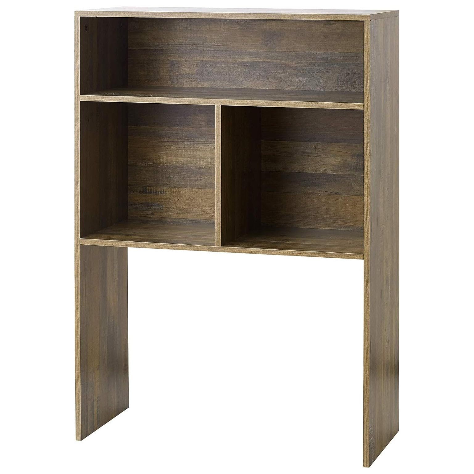 Yak About It Extra Depth Cube Dorm Desk Bookshelf Rustic