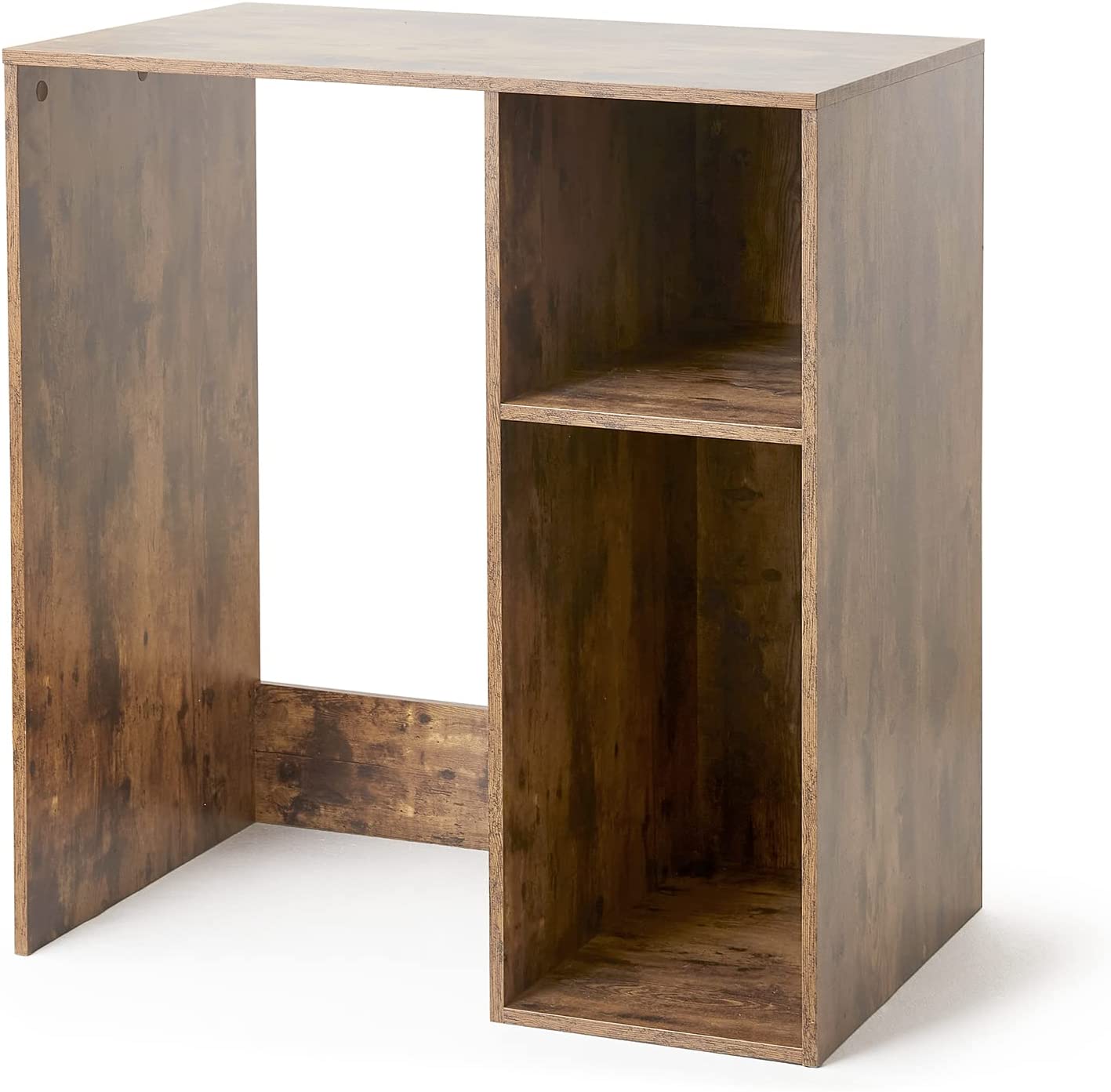 Yak About It® Mini Fridge Dorm Station Dark Wood