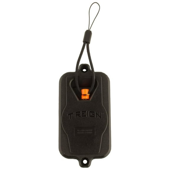 Yak Attack RET-1001 Surface mount retractor, featuring T-Reign 36" Kevlar retractable gear tether, and 4" lanyard. by Yak Attack