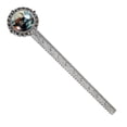 thumbnail image 1 of Yak Book Lovers' Delight: Vintage Silver Lace-Edged Bookmark - a Must-Have Book Accessory for Reading Enthusiasts, 1 of 5