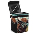 thumbnail image 1 of Yak Car Trash Can Mini Trash Can, Foldable with Lid, Leak-Proof, Hanging Storage Bag, 1 of 6
