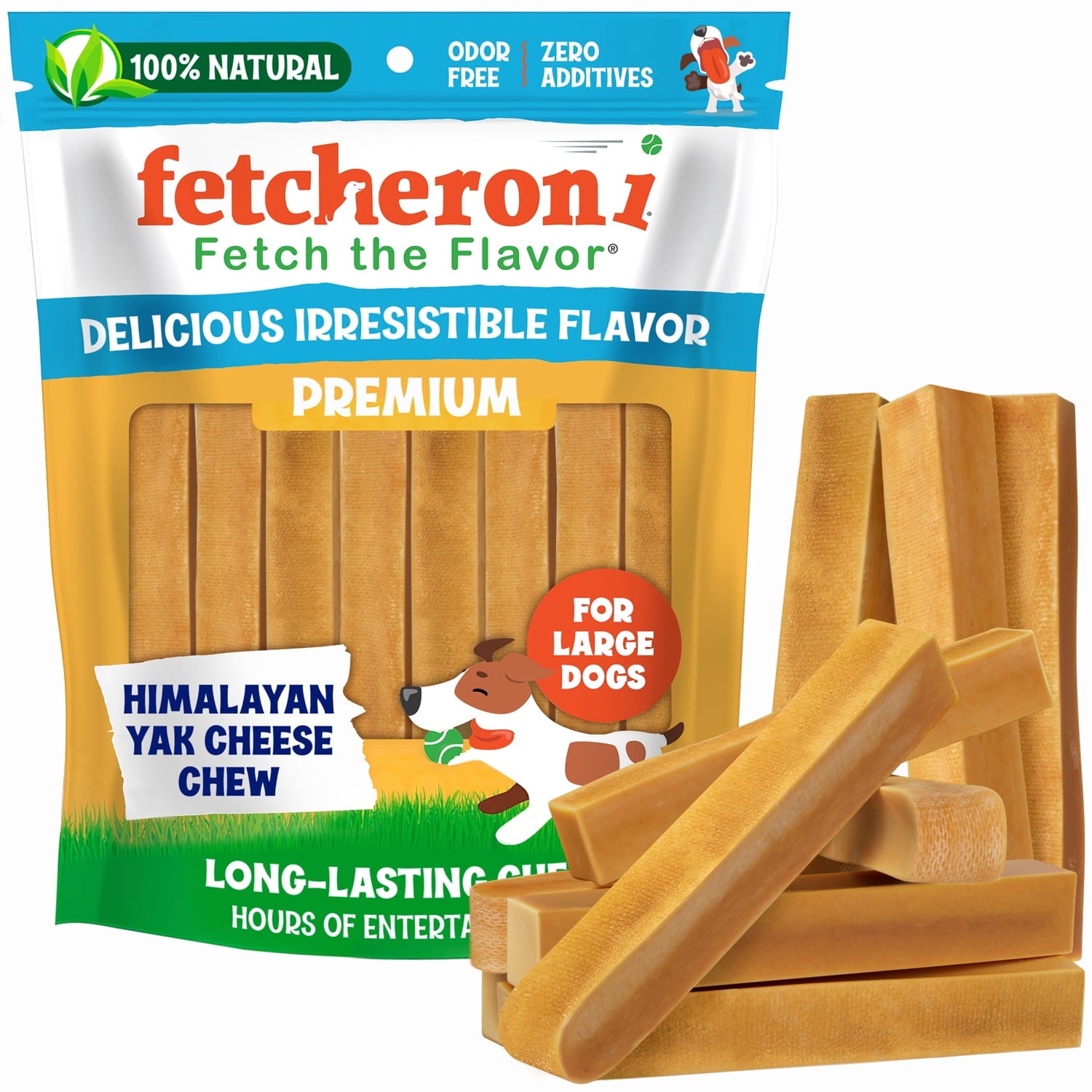 Yak Cheese Himalayan Dog Chews - All Natural Delicious Dog Treat - High Protein Treat for Muscle Development & Energy - Odorless and No GMO - for Medium and Large Dogs – 3 Pounds