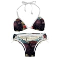 thumbnail image 1 of Yak Detachable Sponge Adjustable Strap Bikini Set 2-Pack Swimwear Swimsuit Beach Pool Party, 1 of 6