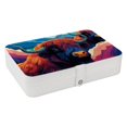 thumbnail image 1 of Yak Earring Organizer Jewelry Box with Removable Compartment and Portable Design, 1 of 6