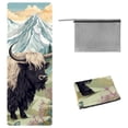 thumbnail image 1 of Yak Gym Towel with Storage Bag, 72.8"x26.8", Suitable for Yoga, Pilates, Fitness, etc. - Gym Towels for Yoga, Blanket for Gym, 1 of 6