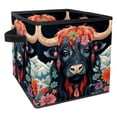 thumbnail image 1 of Yak Large Capacity Foldable Storage Baskets with Handle, 10.8"x10.5"x10.6", Toy Storage Cube Organizer Storage Containers, 1 of 6
