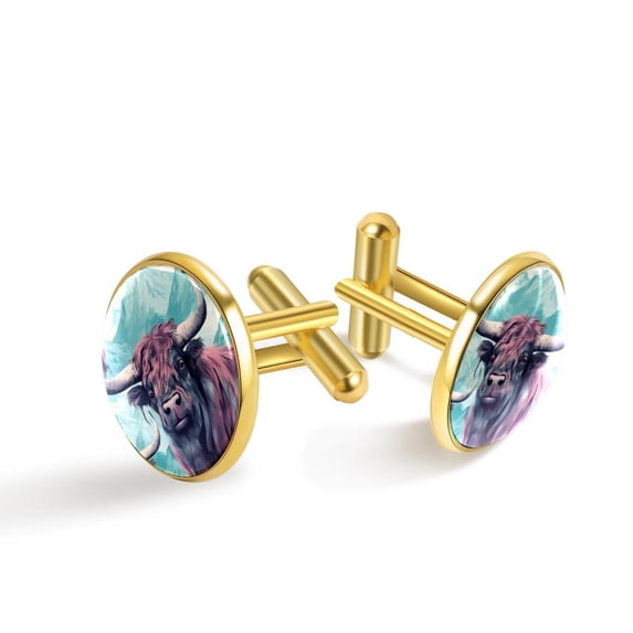 Yak Men's Cufflink Shirt Clip for Dress Shirts, Made of Stainless Steel, Ideal for Formal Events and Business Meetings