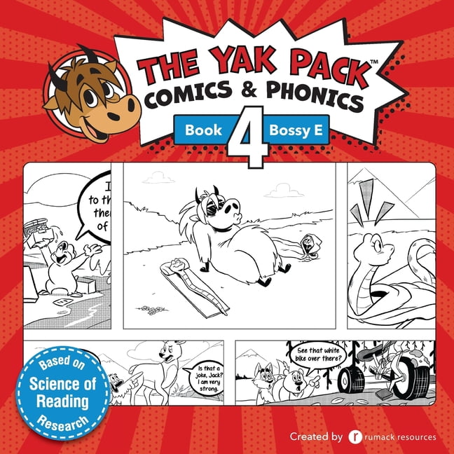 Yak Pack: Comics & Phonics The Yak Pack: Comics & Phonics: Book 4 ...