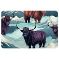 thumbnail image 1 of Yak Polyester Chair Rug Mat, Non-Slip and Machine Washable Area Rugs, 1 of 6