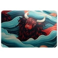 thumbnail image 1 of Yak Soft Polyester Non-Slip Machine Washable Floor Carpet Door Mat Office Rugs, 1 of 6