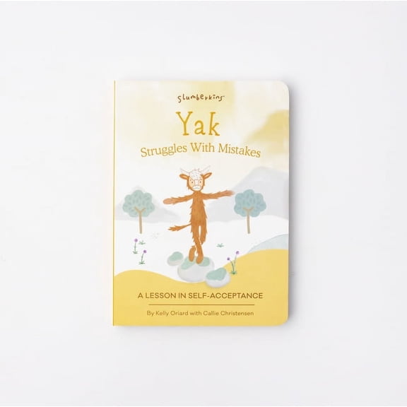 Yak Struggles with Mistakes: A Lesson in Self-Acceptance, (Board Book)