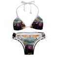 thumbnail image 1 of Yak Swimsuit Women Bikinis: Detachable Sponge Adjustable Strap Bikini Set - Two-Pack, Beach & Pool Ready, 1 of 6