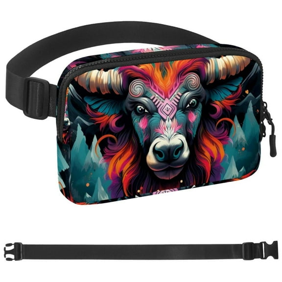 Yak Waist Pack Bag Fanny Pack for Men&Women Hip Bum Bag with Adjustable Strap for Outdoors Workout Traveling Casual Running Hiking Cycling