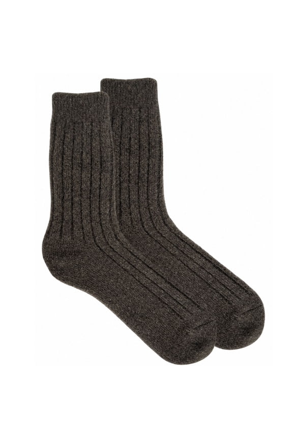 Premium Yak Wool Socks, 93% Natural Fluffy Warm Wool Sock for Men & Women, Large Size, Cozy Gift Socks, Made in Mongolia