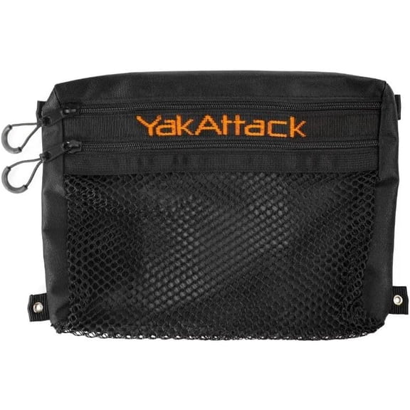 YakAttack Dual Compartment Mesh Storage Bag Heavy-Duty for Kayak Fishing
