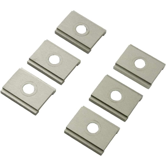 YakAttack FeelFree UniTrack Aluminum Kayak Adapter 6 Pack Adapter Plates