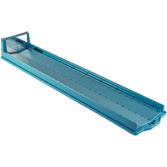 YakAttack LeaderBoard 28 Fishing Ruler Built-In ID Holder & Cull Tabs Blue