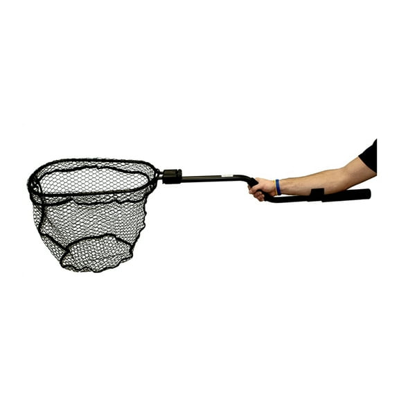 YakAttack Leverage Landing Net, 12" x 20" Hoop with Foam Extension