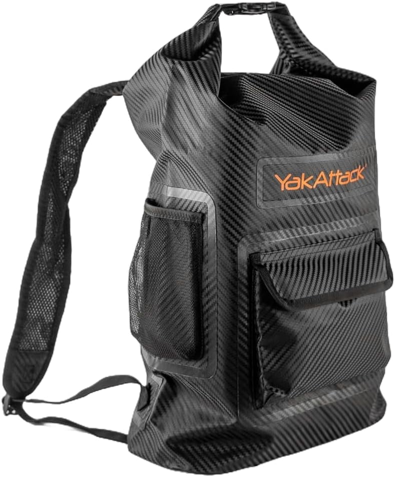 YakAttack Roll-Top Dry Bag Backpack Waterproof 20L