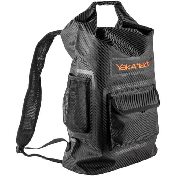 YakAttack Roll-Top Dry Bag Backpack Waterproof 20L