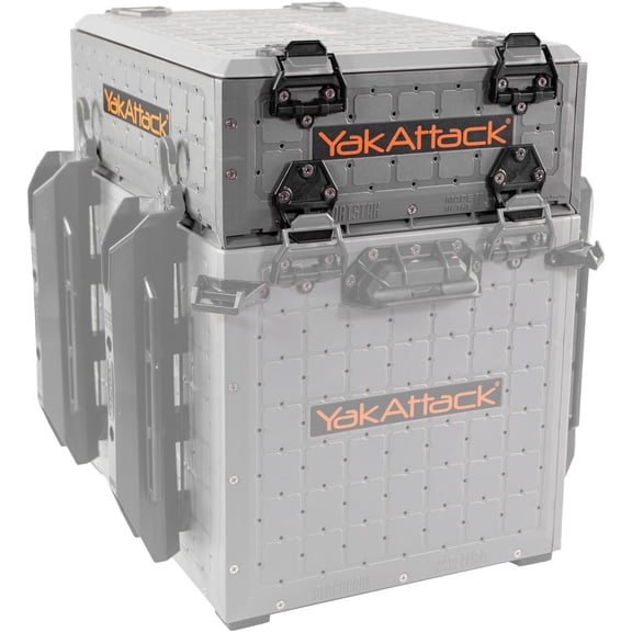 YakAttack ShortStak Upgrade Kit BlackPak Pro 13" x 16" Battleship Grey