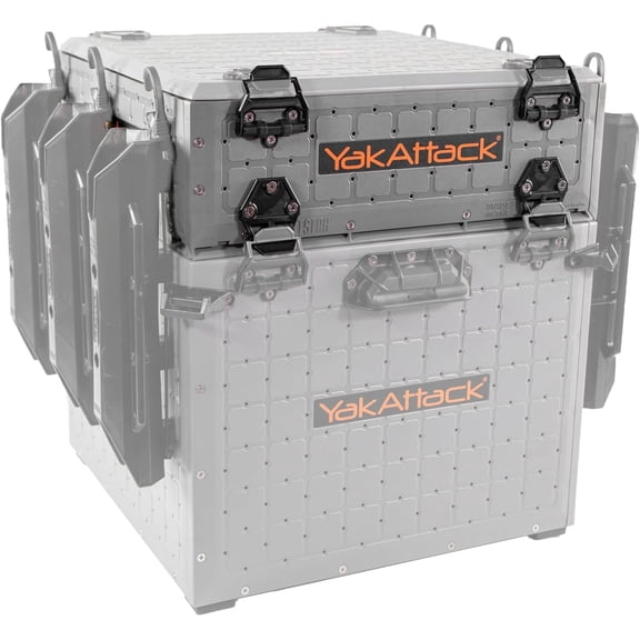 YakAttack ShortStak Upgrade Kit BlackPak Pro 16" x 16" Battleship Grey