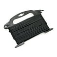 thumbnail image 1 of 75 Feet Solid Black Pp Rope With Wi, 1 of 1