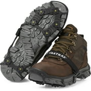 YakTrax Spikes Winter Traction Device, Fits Men's 4-7.5, Women's 5-9.