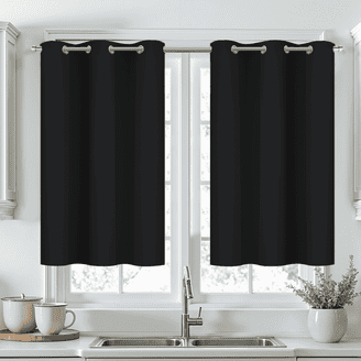 ZOPZO, Blackout Curtains, 42x84 inch, Foil Wave Pattern - Walmart.com