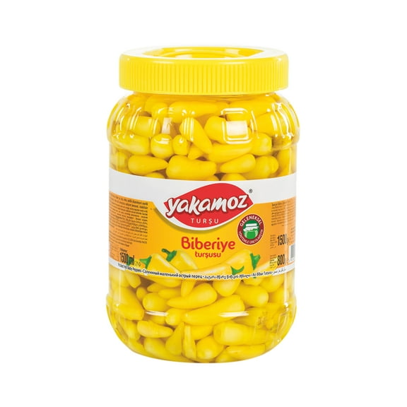 Yakamoz Hot Baby Pepper Pickle 1500G