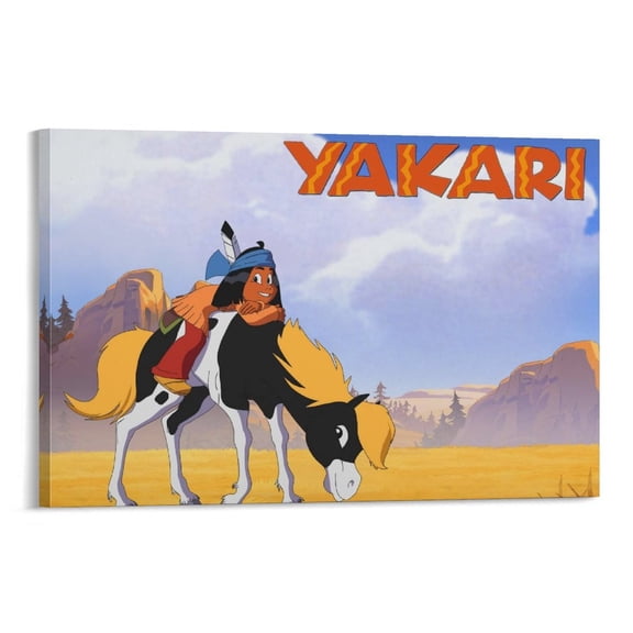 Yakari Anime Germany Poster Poster Decorative Painting Canvas Wall Art Living Room Posters Bedroom Painting 20x30inch(50x75cm)