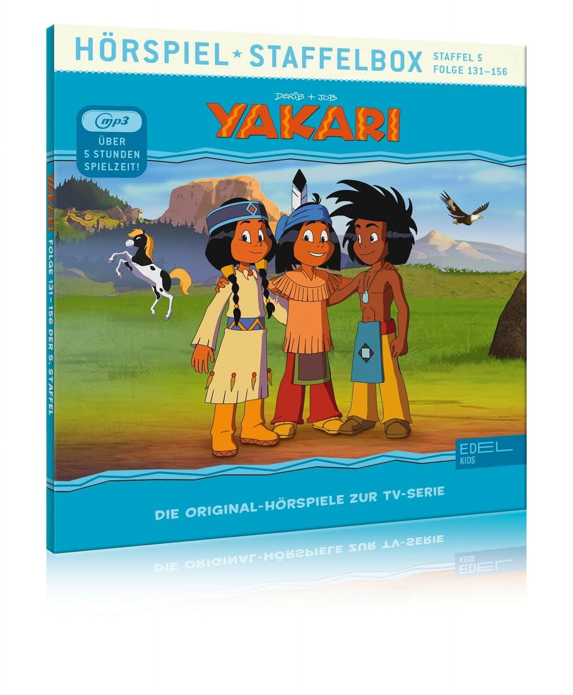 Yakari Starter-Box 'Best Of' – 3 Original-Hörspiel-CDs Zur TV-Serie