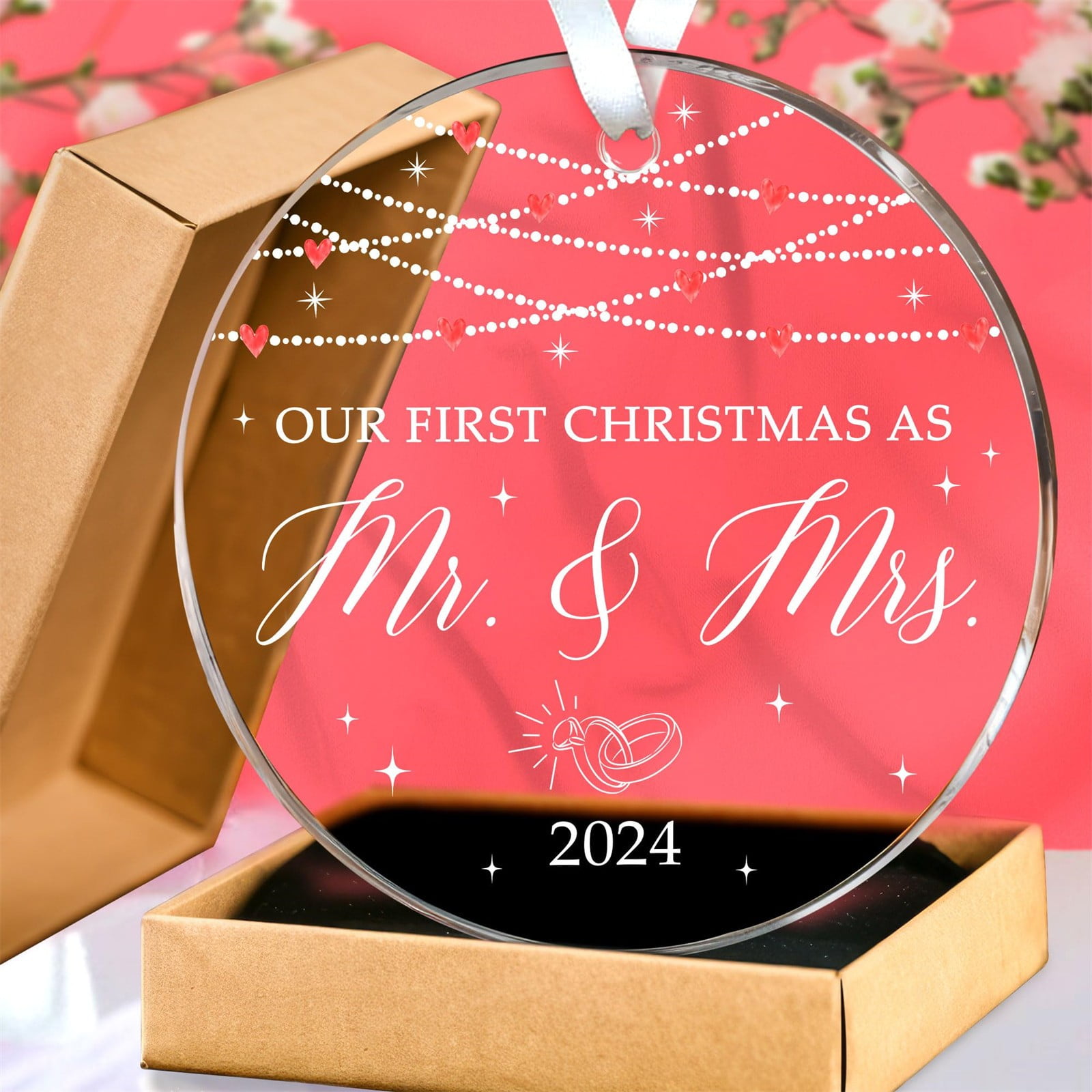 Yakbaofuo Christmas Hangs Wedding Gifts For Couples 2024 And Gifts