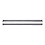 Yakima 55 Inch Lightweight Aluminum HD Crossbar, Black Set of 2