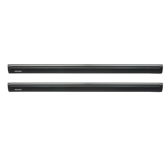 Yakima 70 Inch Aluminum JetStream Aerodynamic Roof Rack Crossbars, Black