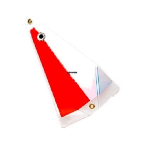 Yakima Bait Big ALS Mini Fish Flash- Org/Pearl