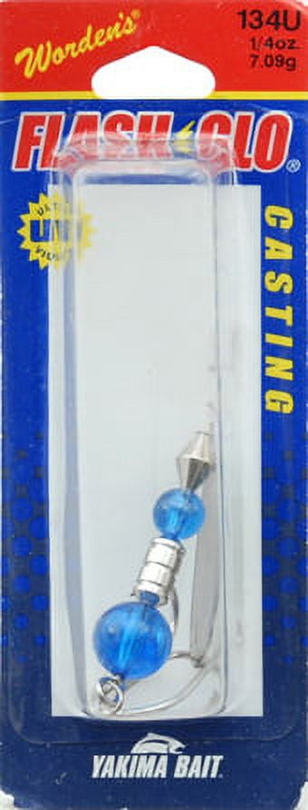 Yakima Bait Flash Glo 1/4 Met Blu Chart - 134U MBCT