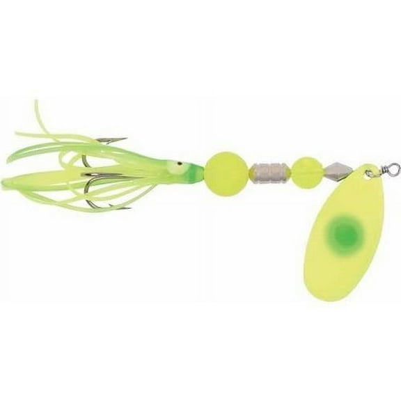 Yakima Bait Flash Glo Casting Squid Spinner
