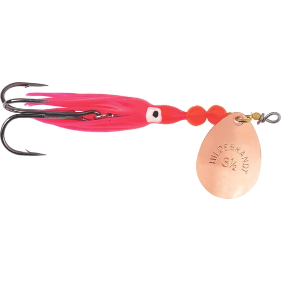Yakima Bait Hildebrandt 3.5" Squid Spinner Bait, Copper